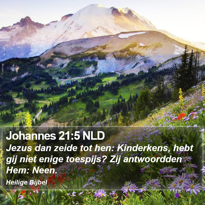 Johannes 21:5 NLD Bible Study