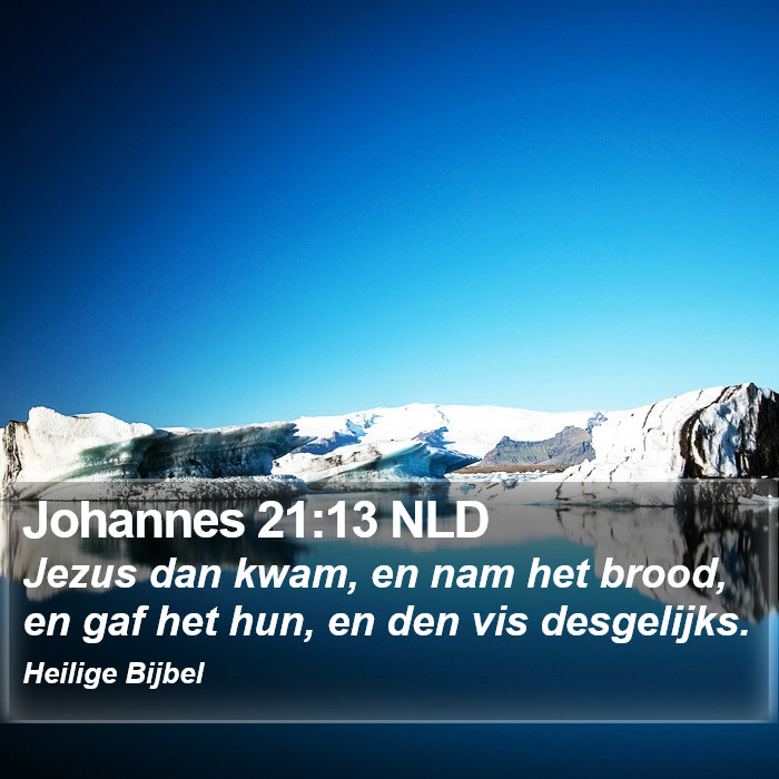 Johannes 21:13 NLD Bible Study