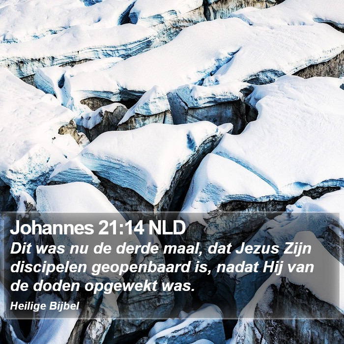 Johannes 21:14 NLD Bible Study