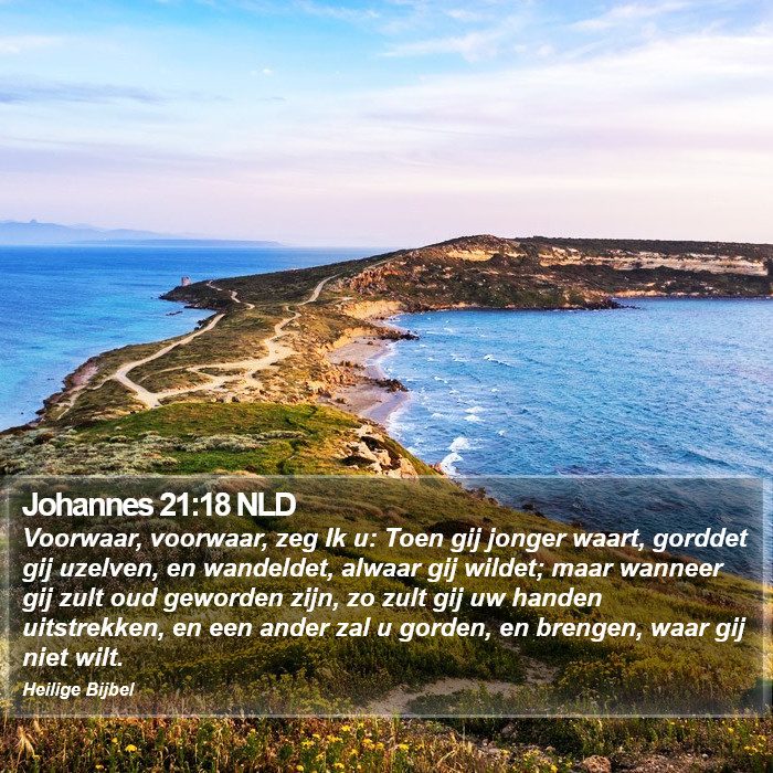 Johannes 21:18 NLD Bible Study