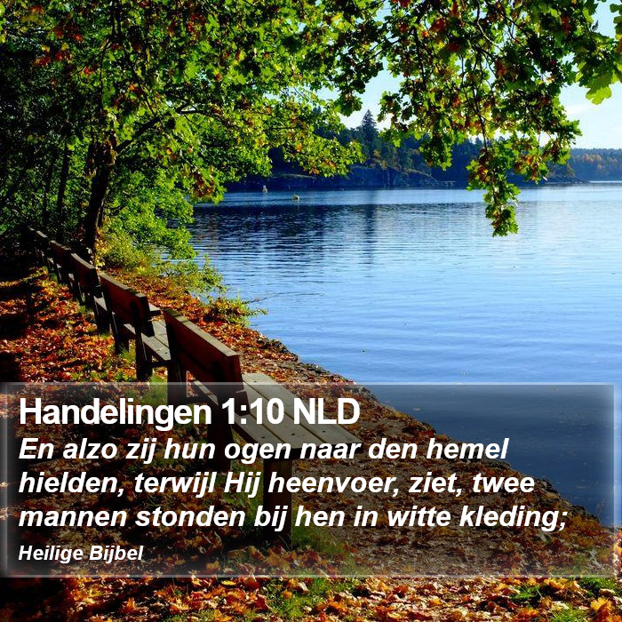 Handelingen 1:10 NLD Bible Study