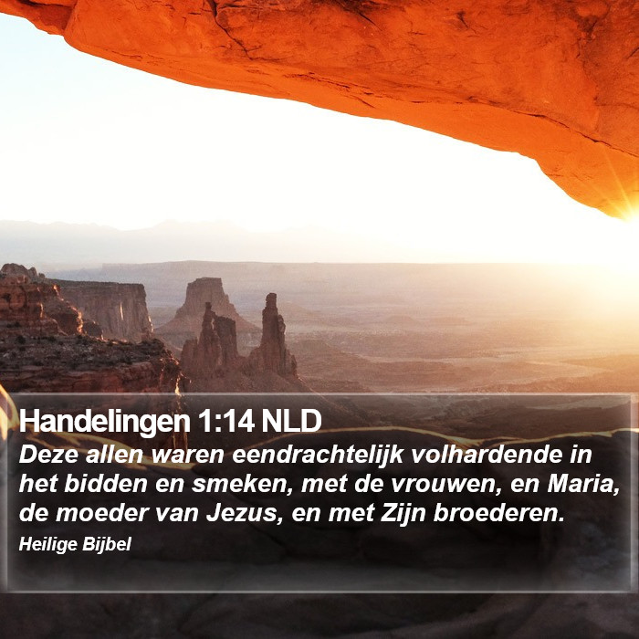 Handelingen 1:14 NLD Bible Study