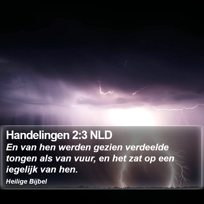 Handelingen 2:3 NLD Bible Study