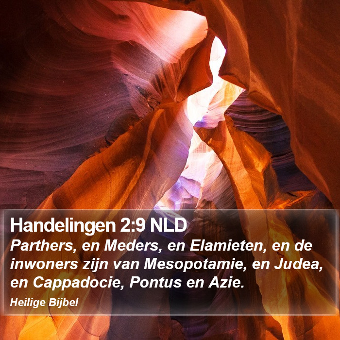 Handelingen 2:9 NLD Bible Study