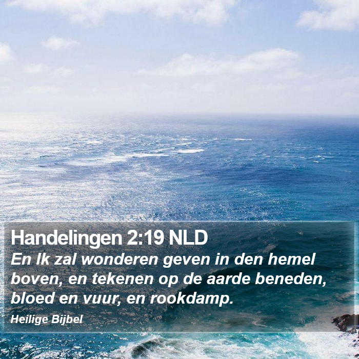 Handelingen 2:19 NLD Bible Study