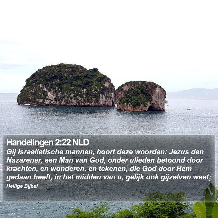 Handelingen 2:22 NLD Bible Study