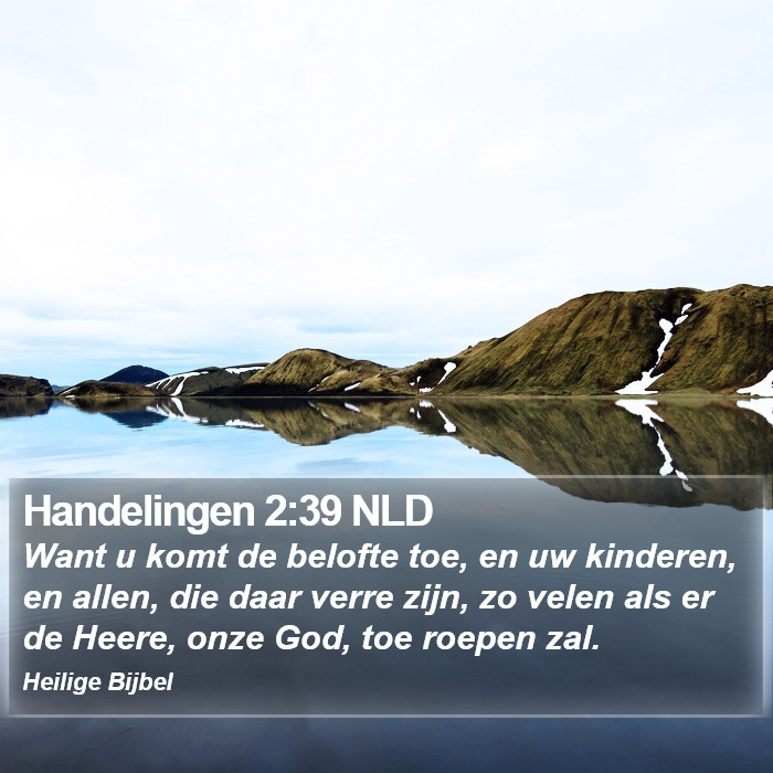 Handelingen 2:39 NLD Bible Study