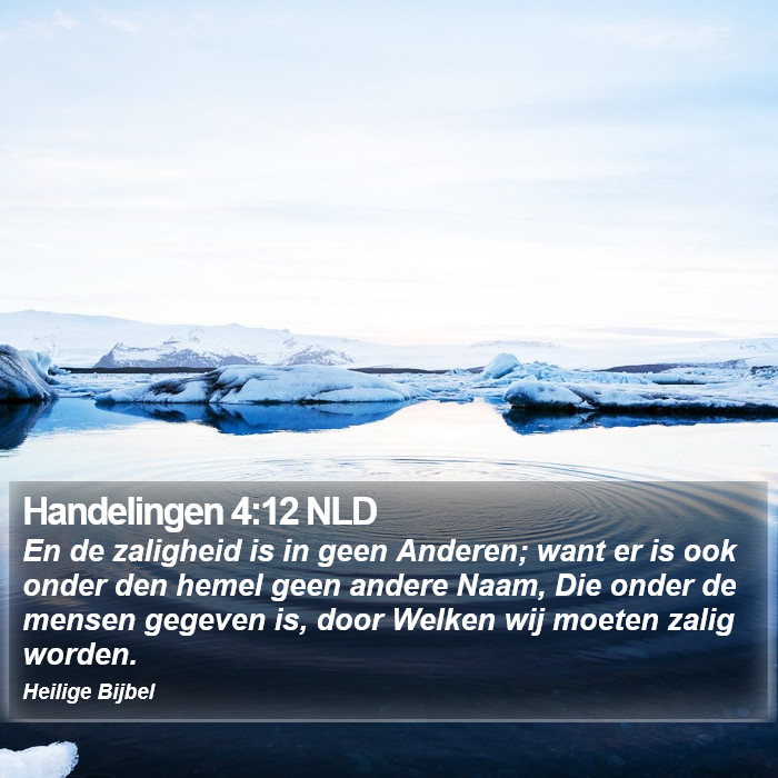 Handelingen 4:12 NLD Bible Study
