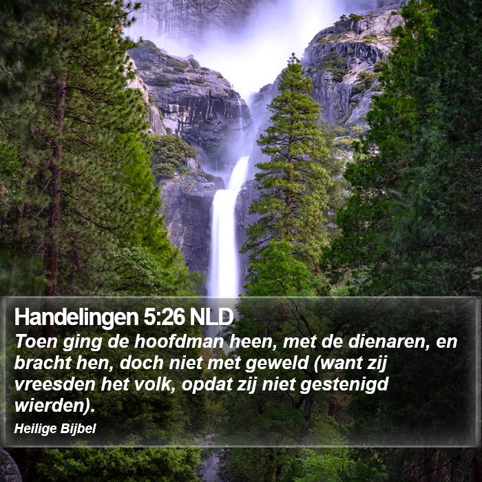 Handelingen 5:26 NLD Bible Study