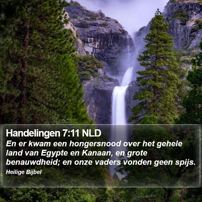 Handelingen 7:11 NLD Bible Study