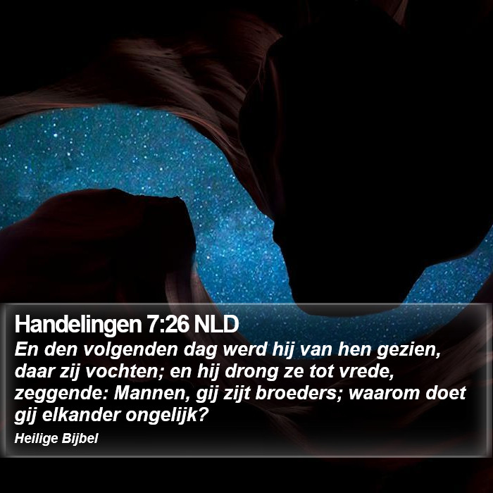 Handelingen 7:26 NLD Bible Study