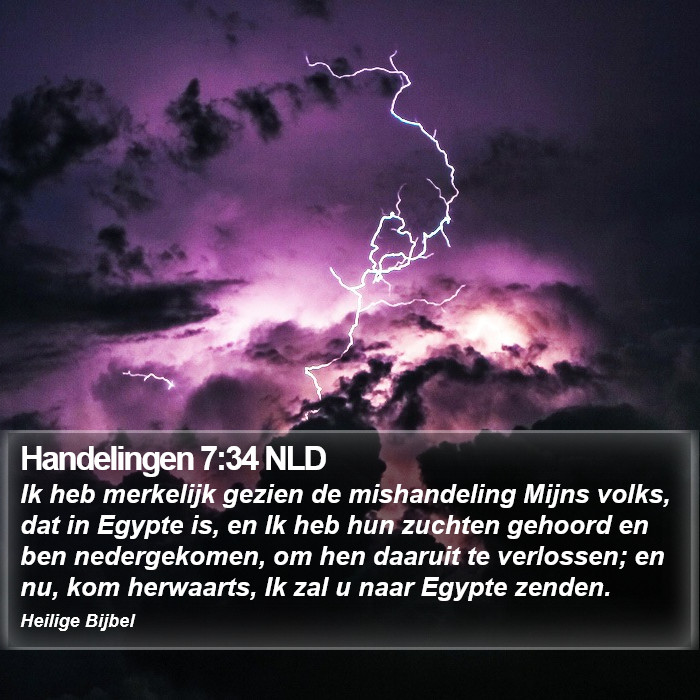 Handelingen 7:34 NLD Bible Study