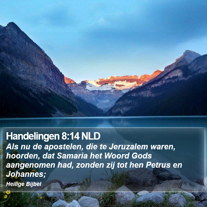 Handelingen 8:14 NLD Bible Study