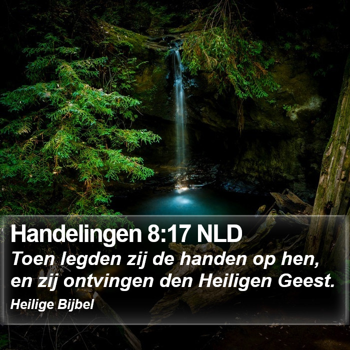 Handelingen 8:17 NLD Bible Study