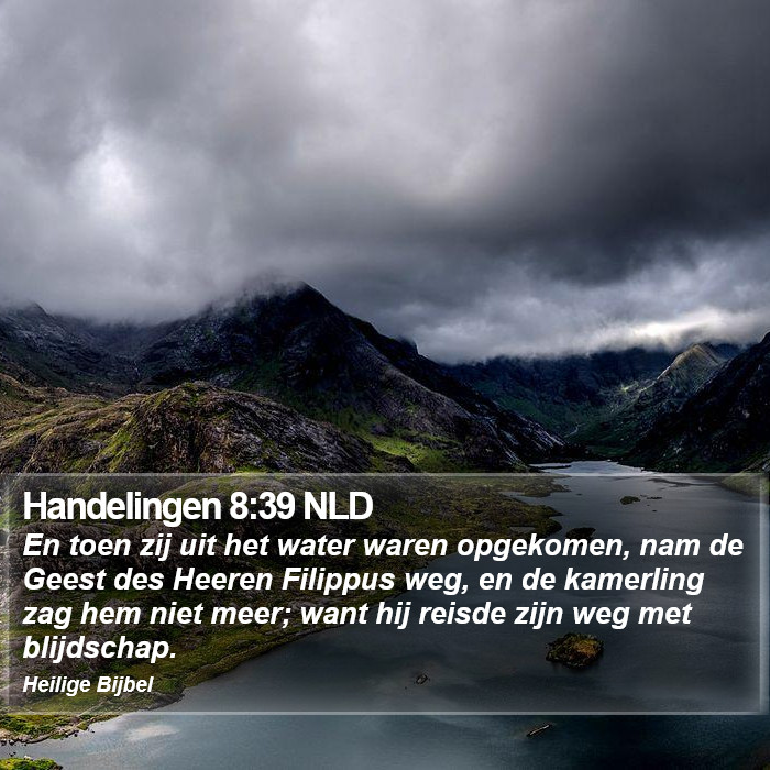 Handelingen 8:39 NLD Bible Study