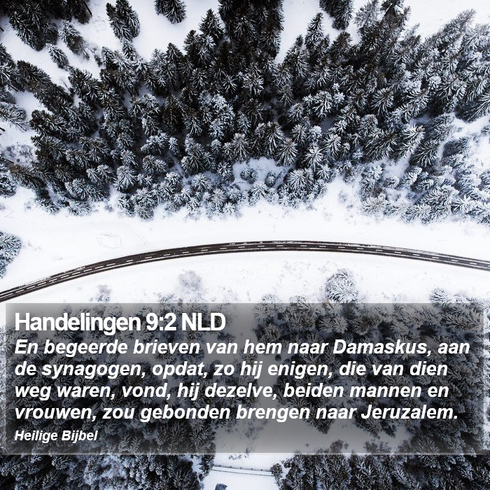 Handelingen 9:2 NLD Bible Study