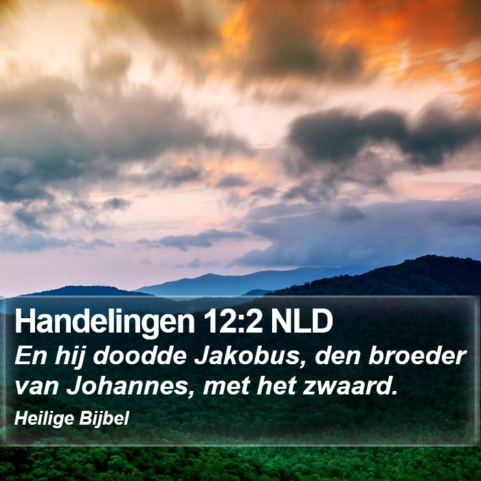 Handelingen 12:2 NLD Bible Study