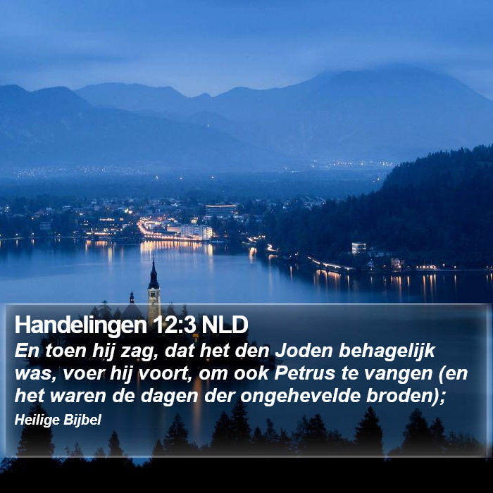 Handelingen 12:3 NLD Bible Study