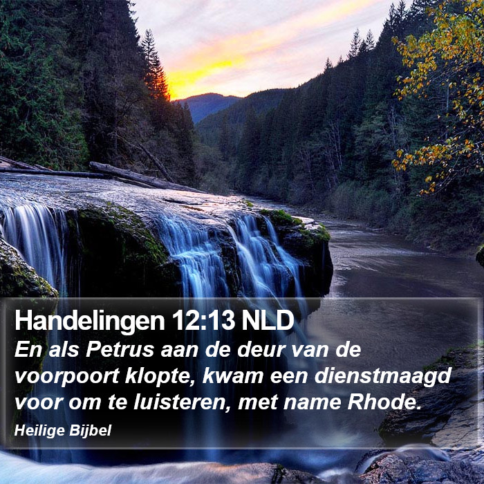 Handelingen 12:13 NLD Bible Study
