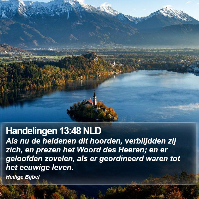 Handelingen 13:48 NLD Bible Study