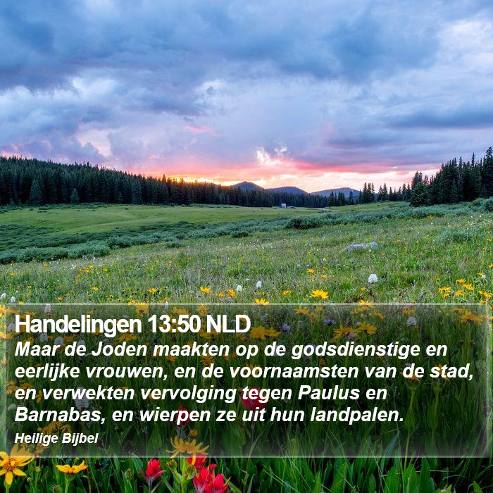 Handelingen 13:50 NLD Bible Study