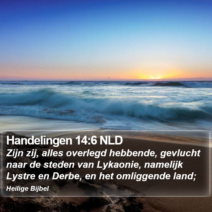 Handelingen 14:6 NLD Bible Study