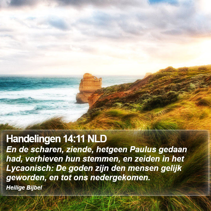 Handelingen 14:11 NLD Bible Study