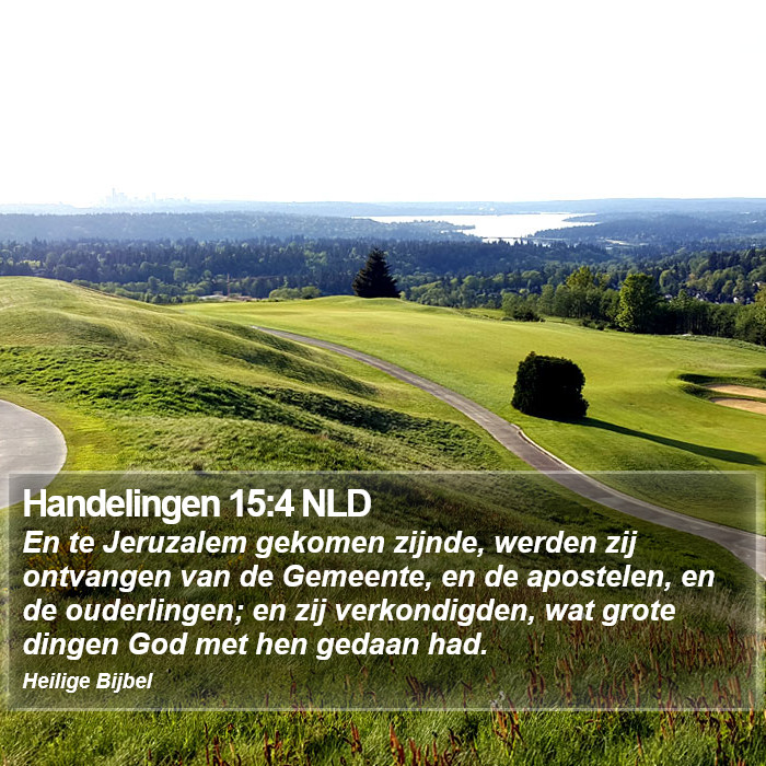 Handelingen 15:4 NLD Bible Study