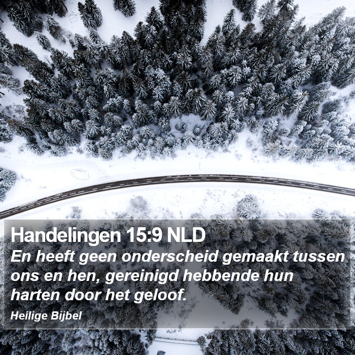 Handelingen 15:9 NLD Bible Study