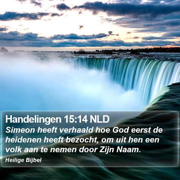 Handelingen 15:14 NLD Bible Study