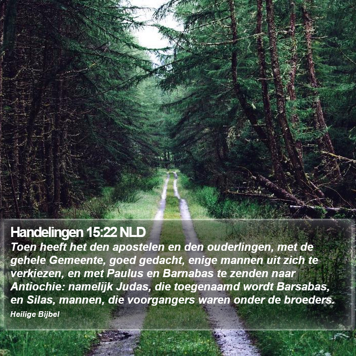 Handelingen 15:22 NLD Bible Study
