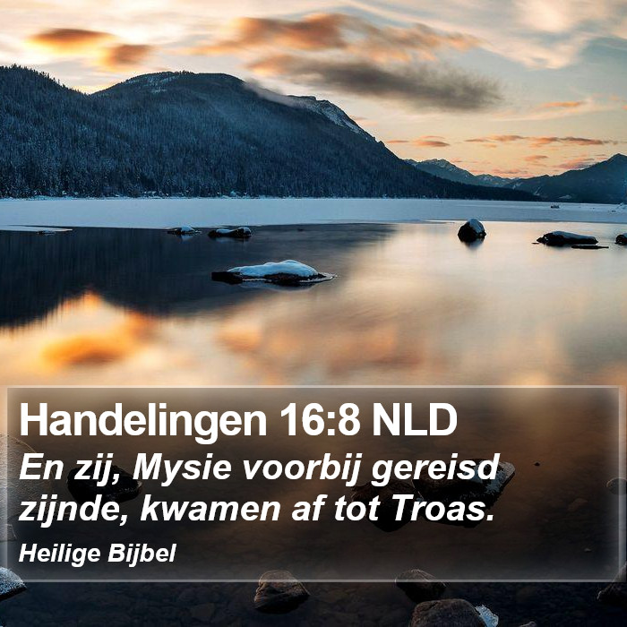 Handelingen 16:8 NLD Bible Study