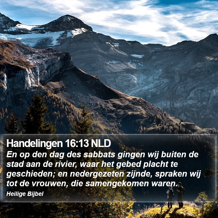 Handelingen 16:13 NLD Bible Study