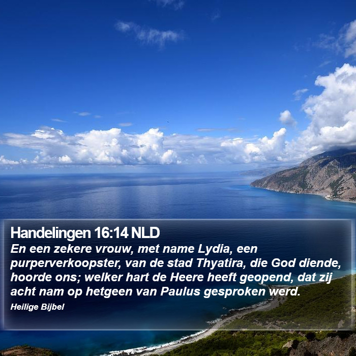 Handelingen 16:14 NLD Bible Study