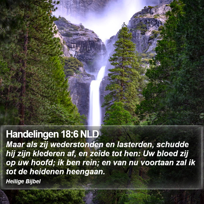 Handelingen 18:6 NLD Bible Study