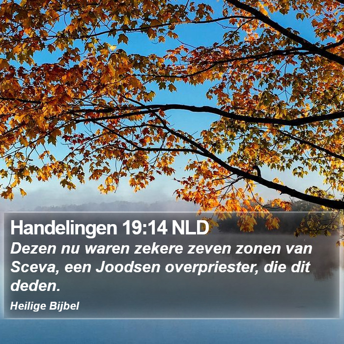 Handelingen 19:14 NLD Bible Study