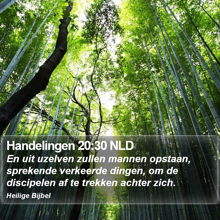 Handelingen 20:30 NLD Bible Study