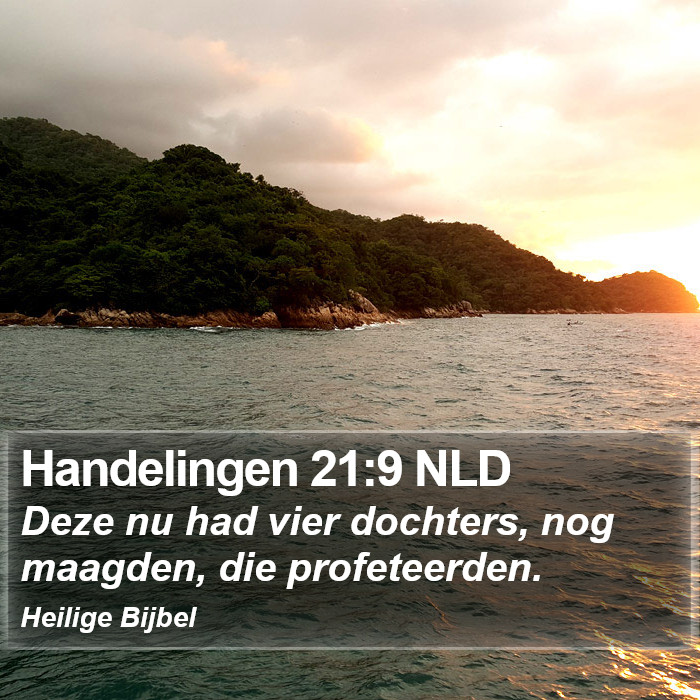 Handelingen 21:9 NLD Bible Study