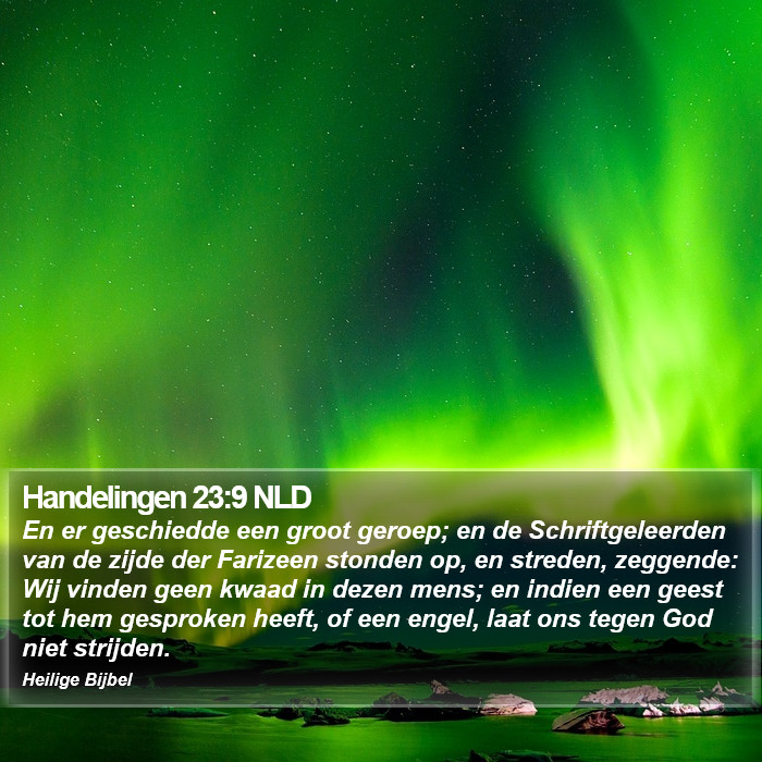 Handelingen 23:9 NLD Bible Study