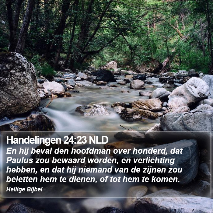 Handelingen 24:23 NLD Bible Study