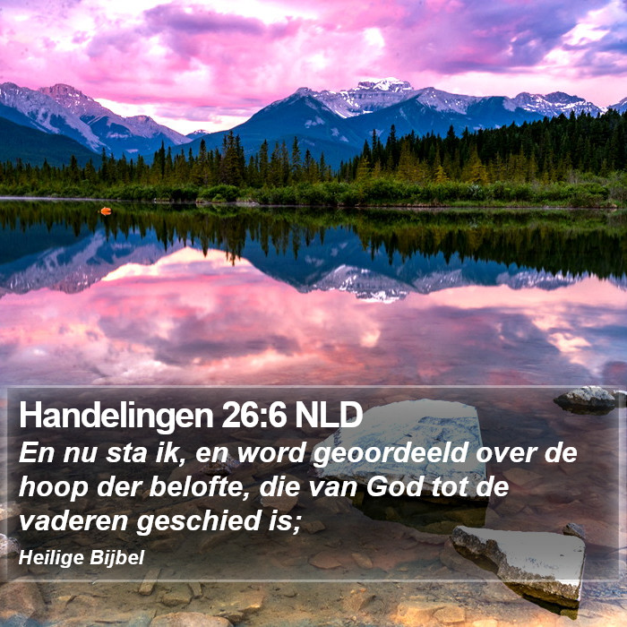 Handelingen 26:6 NLD Bible Study