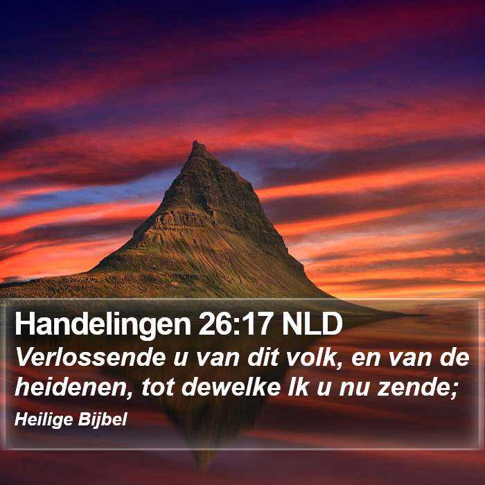 Handelingen 26:17 NLD Bible Study