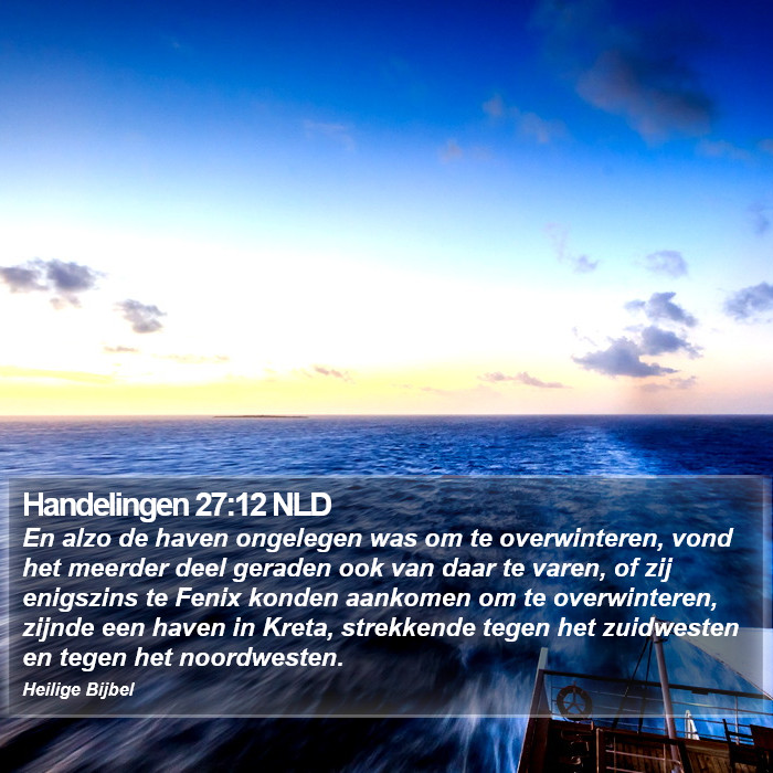 Handelingen 27:12 NLD Bible Study