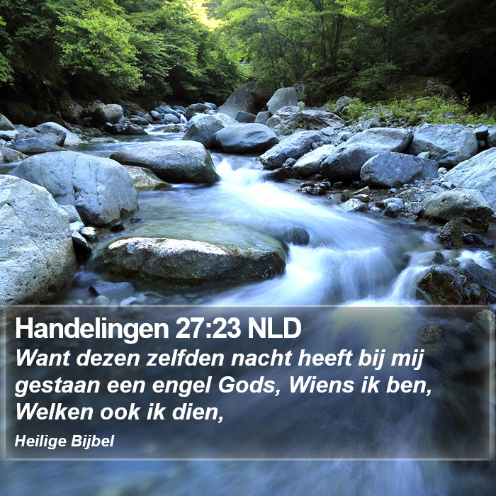 Handelingen 27:23 NLD Bible Study