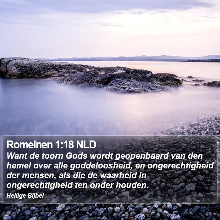 Romeinen 1:18 NLD Bible Study