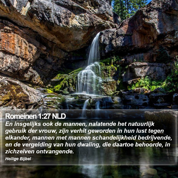 Romeinen 1:27 NLD Bible Study