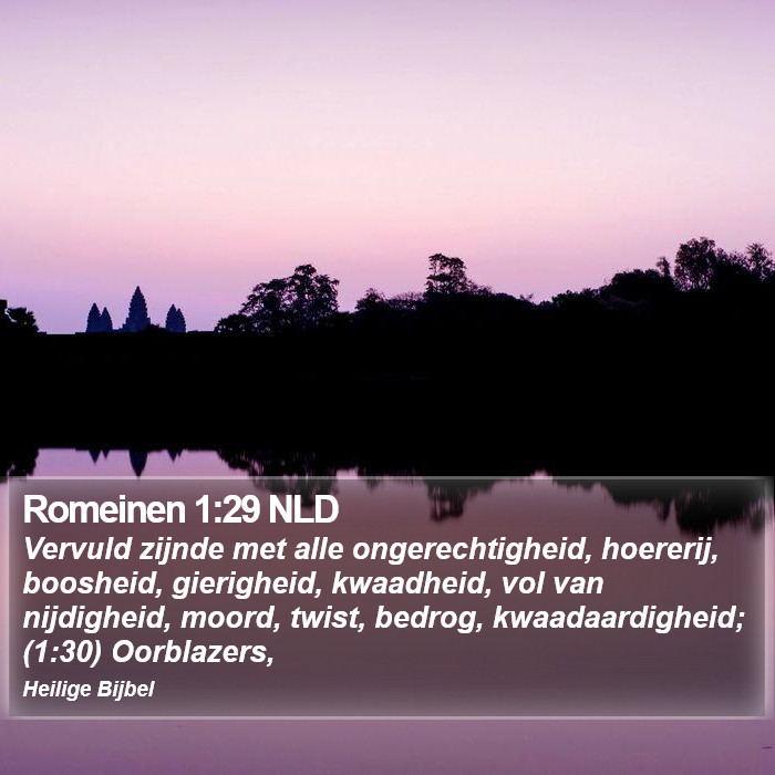 Romeinen 1:29 NLD Bible Study