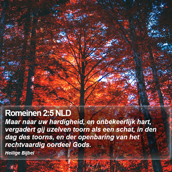 Romeinen 2:5 NLD Bible Study