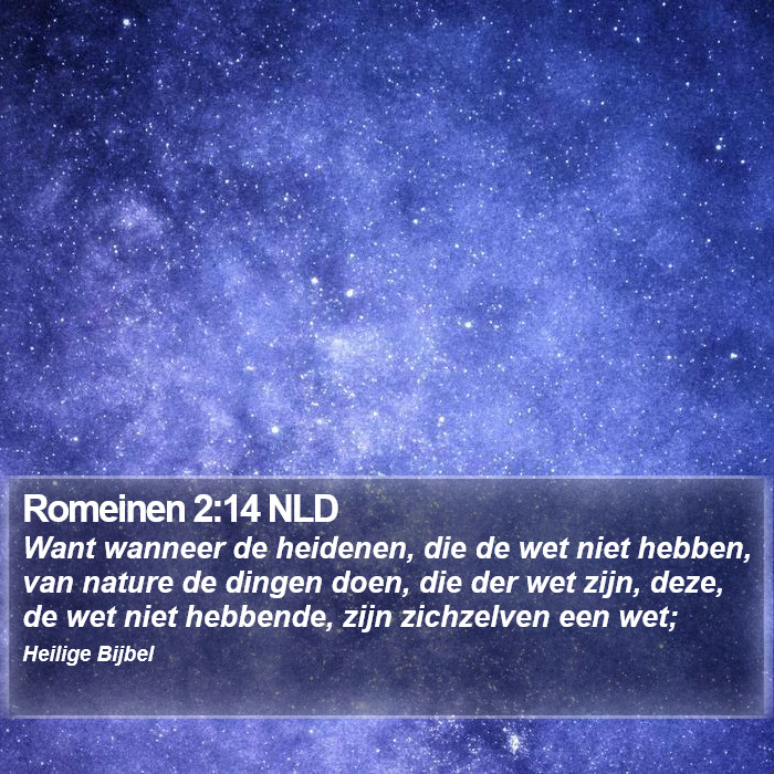 Romeinen 2:14 NLD Bible Study