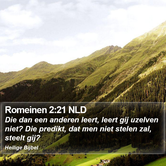 Romeinen 2:21 NLD Bible Study